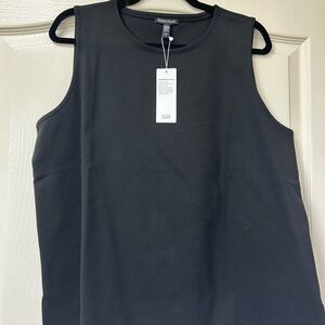 Black Sleeveless Top by Eileen Fisher